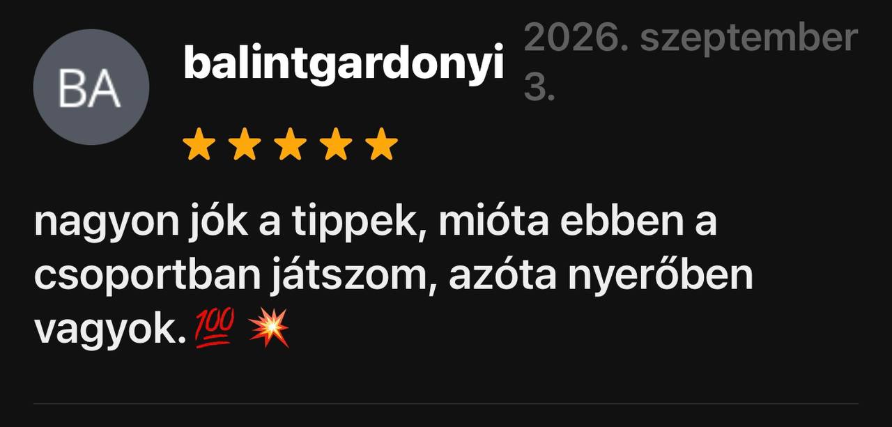 Tipp Visszajelzés