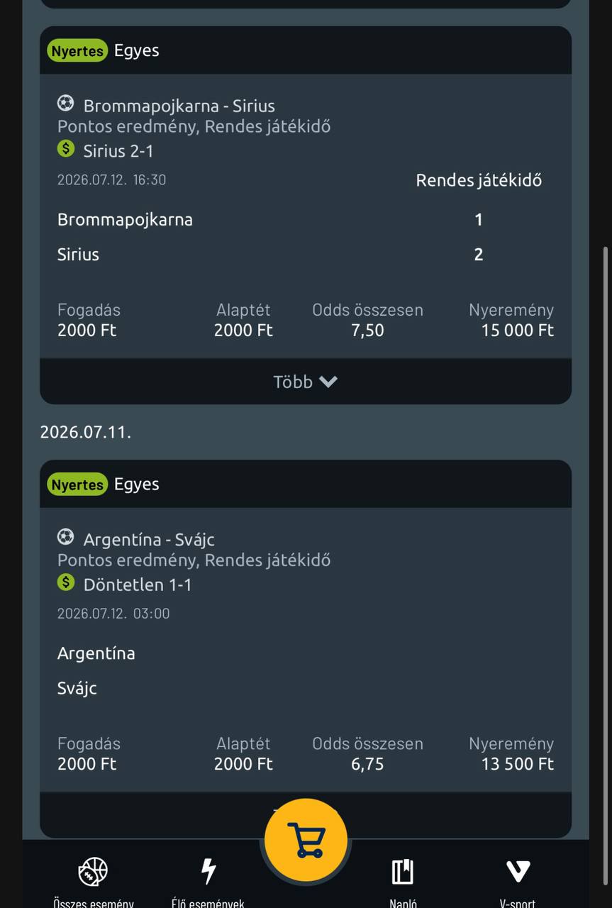 Tipp Visszajelzés